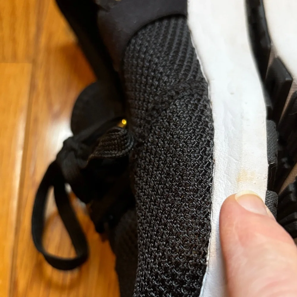 New Balance Black and Leopard slip-on Women's Sneakers, 8 - Picture 9 of 13